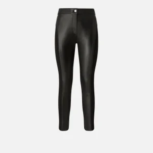 pizzaPantaloni in pelle e tessuto stretch