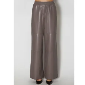 Pantaloni ampi in ecopelle – Icona Kaos